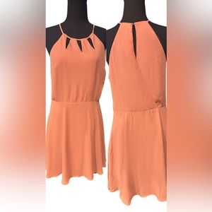 EXPRESS dress peach size 12
